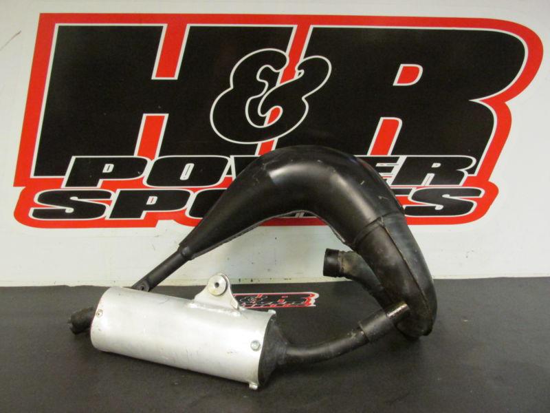 2004 honda cr85 pipe and silencer, exhaust, expansion chamber, 04 cr 85 b2918