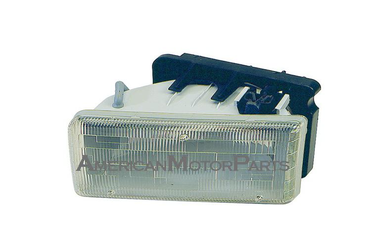 Left driver side replacement headlight 91-96 dodge dakota w/ aero package
