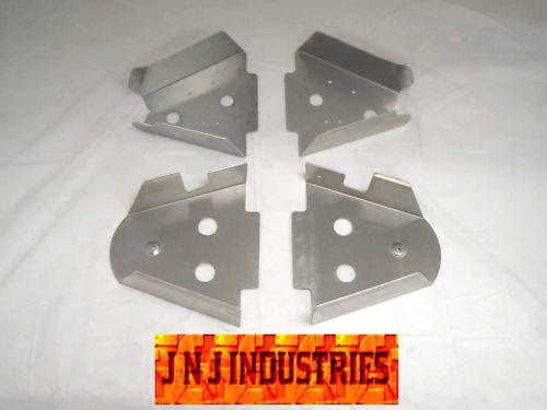 Yamaha rhino 700 4pc front & rear a-arm skid plate set
