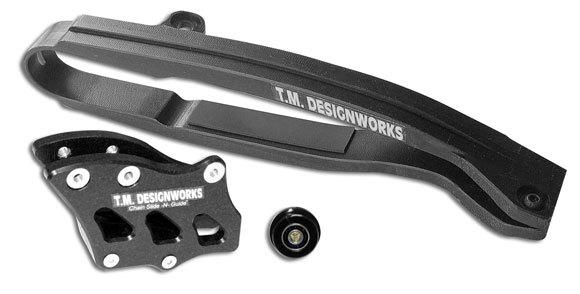 Tm designworks factory edition chain slide-n-guide kit black suzuki rm rmz rmx