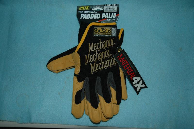 Mechanix  wear  gloves  origional  style padded  palm  #9873 large