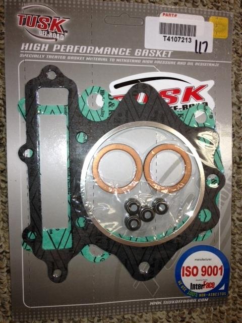 Tusk top end gasket kit yamaha grizzly 600 4x4 1998–01