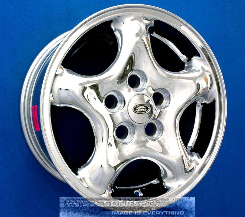 Find LAND RANGE ROVER 16 INCH CHROME WHEELS RIMS DISCOVERY 2 SE 16X8 ...