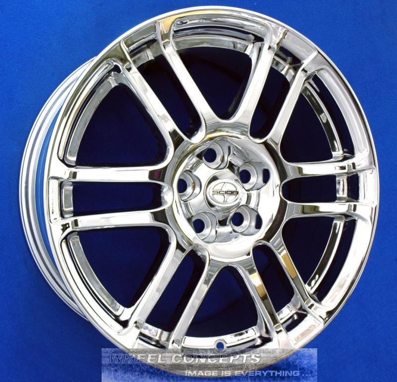 Scion tc 17 inch chrome wheels rims oem 17"