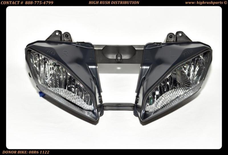 08 09 10 11 12 yamaha yzf-r6 yzf r6 oem headlight headlights head lamp bulb caps