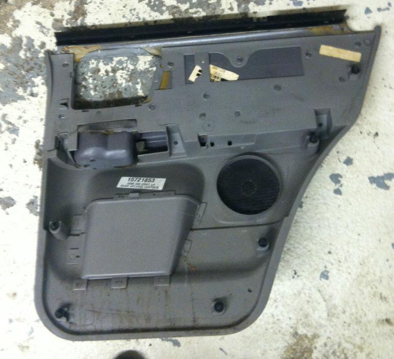 Find 1996 GMC JIMMY REAR DRIVERS SIDE DOOR PANEL in Canton, North