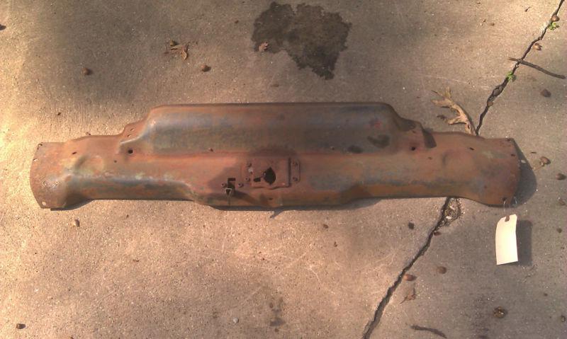 1953 - 1956 ford f series 100 250 truck hood latch plate radiator panel 53 54 55