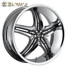 26" 2crave chrome wheels rims tires suv donk car truck