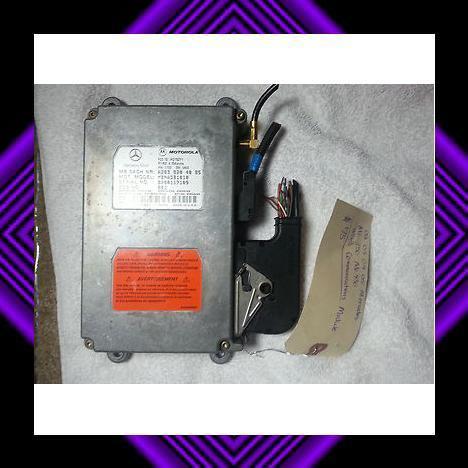 02 03 04 05 mercedes ml350 ml430 w163  communications module