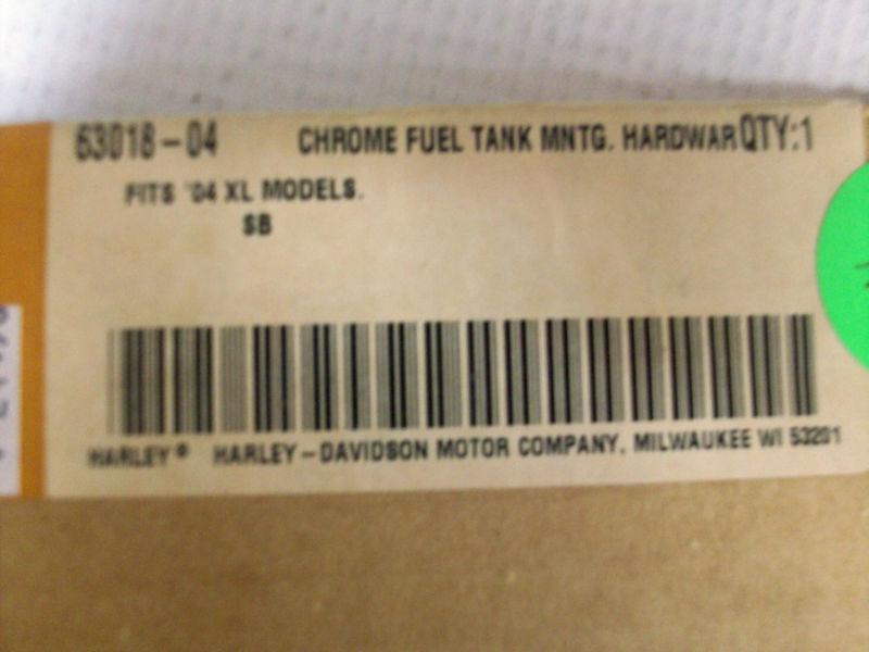 Find NEW HARLEYDAVIDSON CHROME FUEL TANK MOUNTING HARDWARE KIT 63018