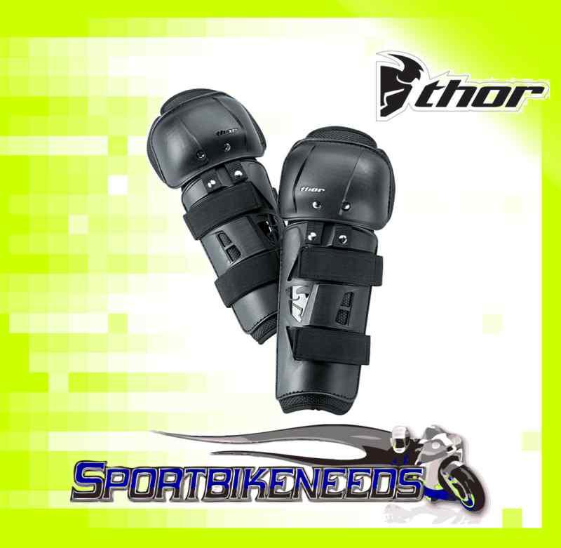 Thor sector knee guard black motocross adult 