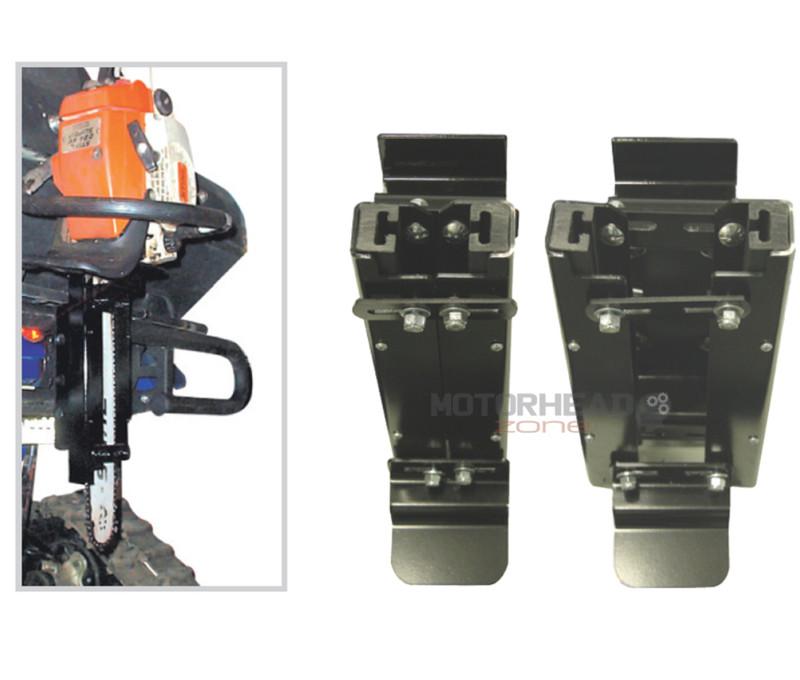 Atv chain saw holder bracket arctic cat honda yamaha suzuki kawa polaris