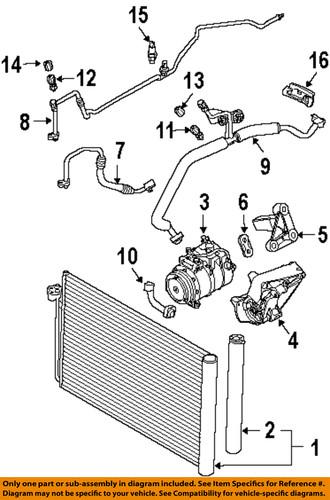 Bmw oem 64536907402 a/c receiver drier/a/c receiver drier/accumulator