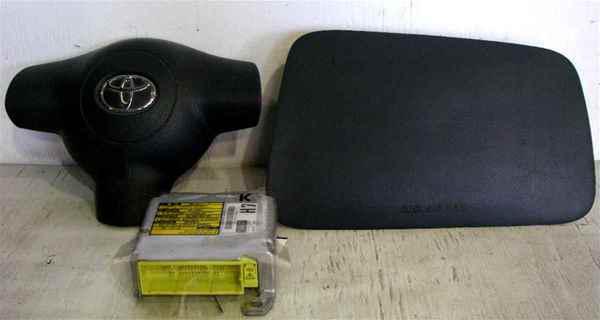 04 05 toyota rav-4 air bag pair wheel dash module oem