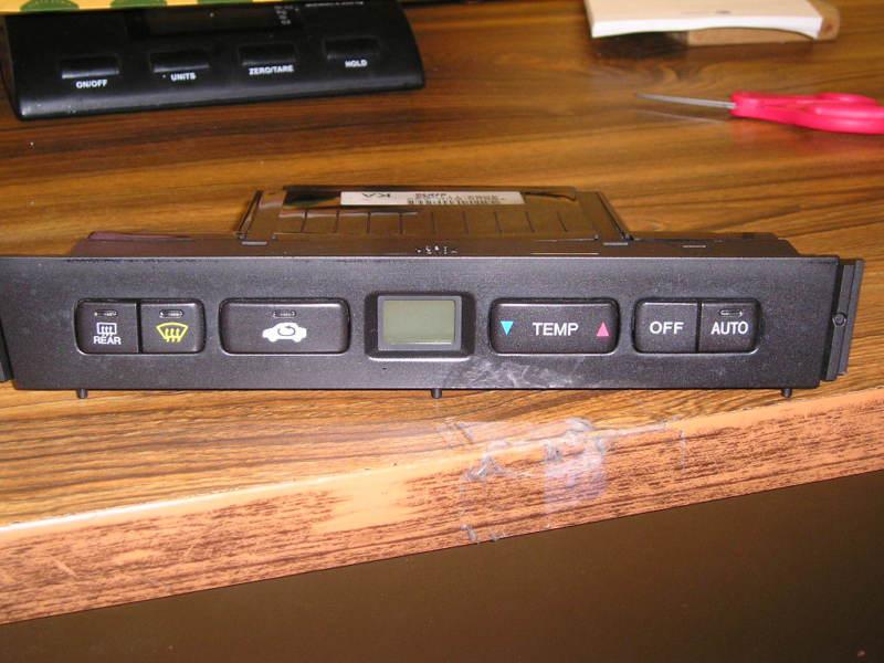 Sell 9903 ACURA TL CL CLIMATE CONTROL DIGITAL STYPE 79600 S0K A22 in