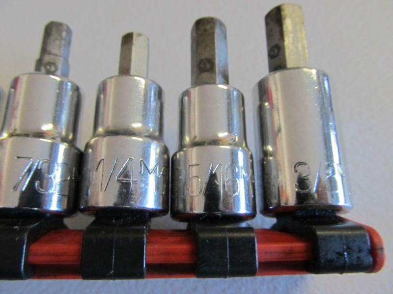 Matco Tools - BXY 8 Pc Hex Bit Socket Driver Set 3/8