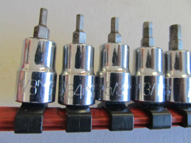 Sell Matco Tools BXY 8 Pc Hex Bit Socket Driver Set 3/8" Drive in