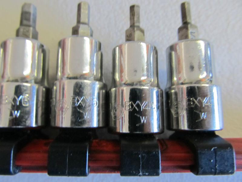 Matco Tools - BXY 8 Pc Hex Bit Socket Driver Set 3/8