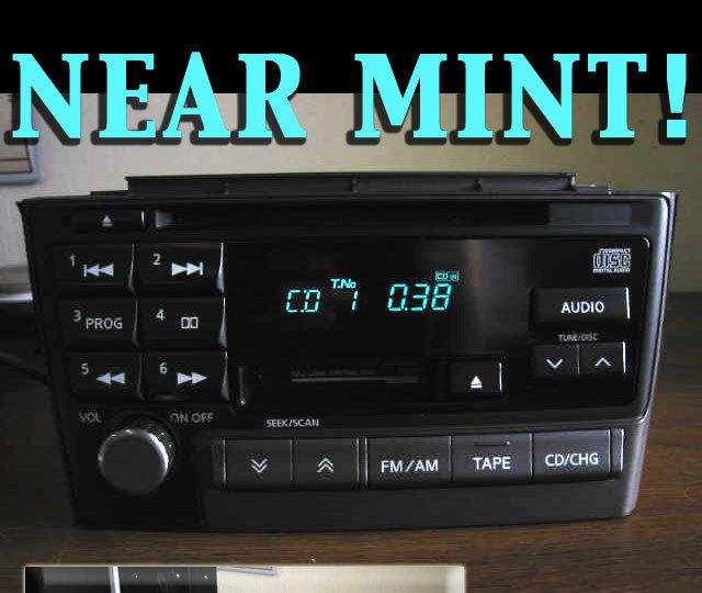 Nissan maxima cd tape radio player 00 01 02 03 stereo disc cnb88 pn-2415d