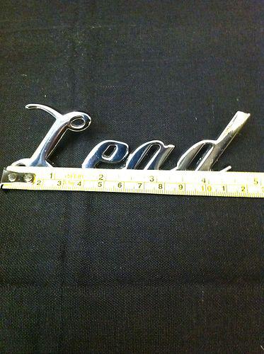 Car Emblem Smart Script Metal LEAD SLED Chrome for Vintage car, US $18.00, image 6