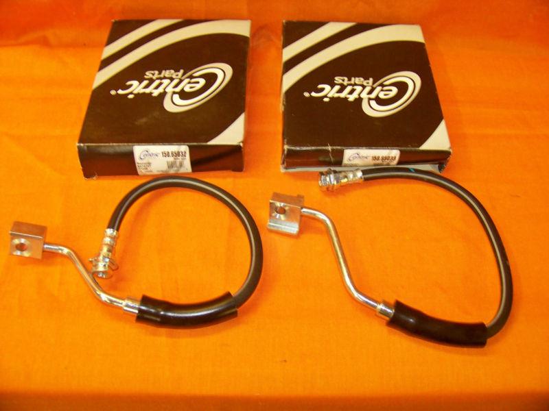 Centric parts 150.65032 & 150.65033 brake hydraulic hose ford f series & bronco