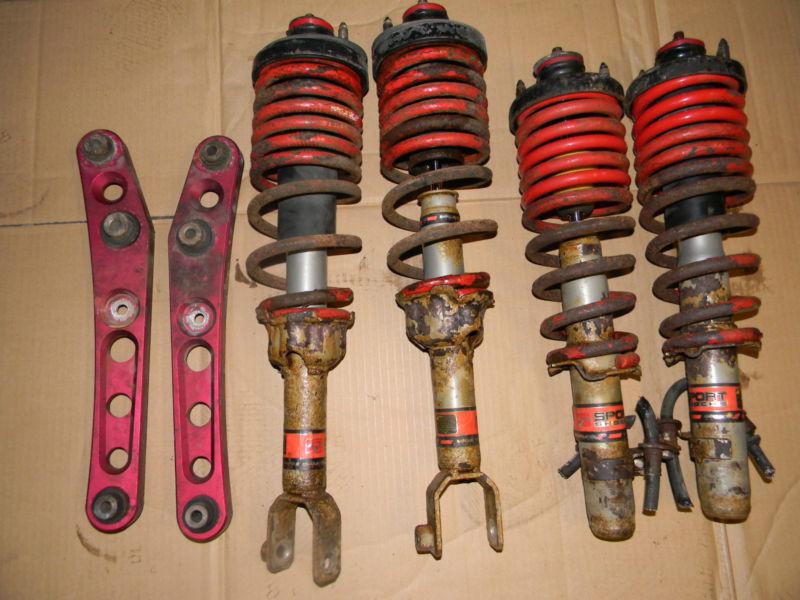 1994-2001 acura integra skunk 2 lowering springs,strut combo