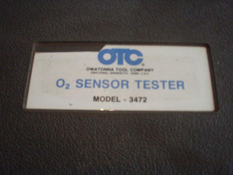 OTC Oxygen Sensor Tester Model 3472 Like new Complete with all Accessories, US $35.95, image 2