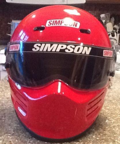 Simpson racing helmet