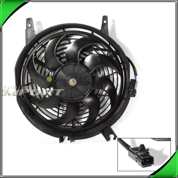 New 96 97 toyota corolla a/c condenser condensor electricac fan motor shroud