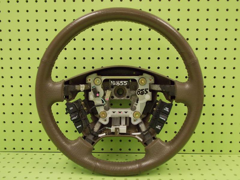 Sell 0306 Acura MDX Driver Steering Wheel Leather Wrap Cruise Audio