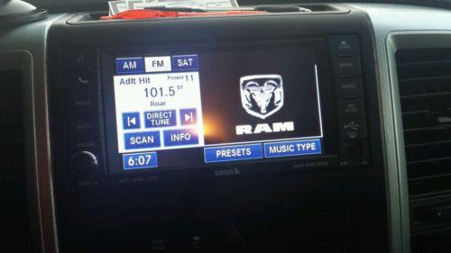 Jeep dodge chrysler oem mygig radio dvd mp3 sirius rbz high speed  