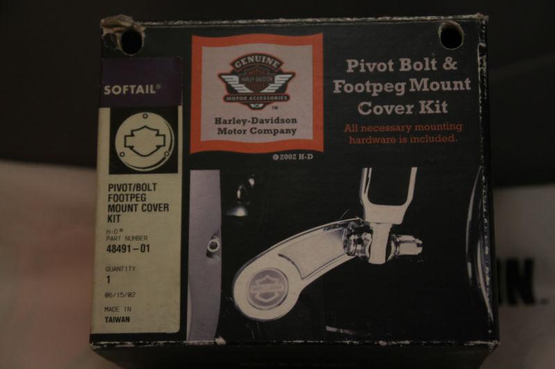 Pivot bolt & footpeg mount cover kit p/n 48491-01