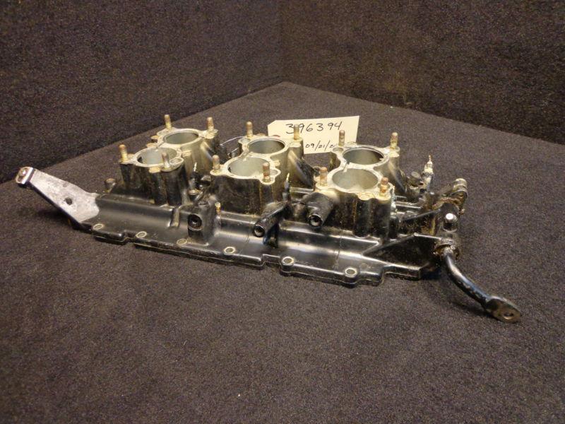 INTAKE MANIFOLD #0396394 #396394 JOHNSON/EVINRUDE/OMC 1986-1995 150/155/175HP, US $125.00, image 2