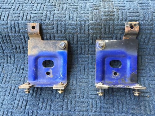 87-93 ford mustang gt fog light mounting  brackets l/r oem foxbody
