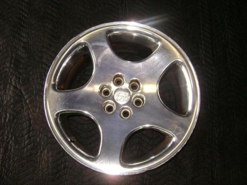Dodge viper wheel 18x10, 5 spoke high polished 1999 2000 2001 2002 some damage
