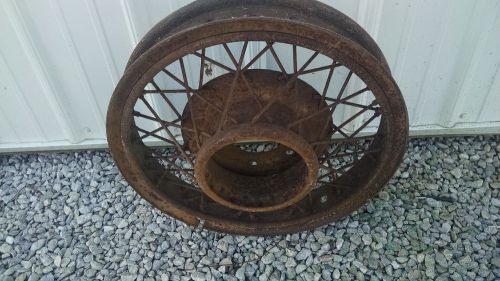 Dodge spoked wheel 1930's