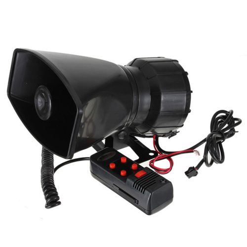 60w car truck electric air horn siren speaker 5 sound tone super loud 300db yp