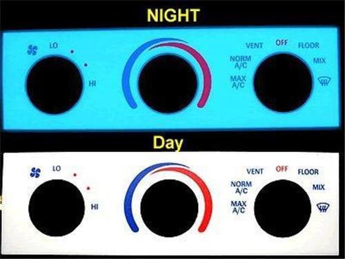 Ford probe glow ac hvac climate control panel oem heater