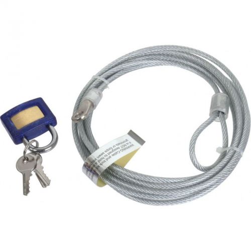 Deluxe car cover lock &amp; cable, includes 2 keys