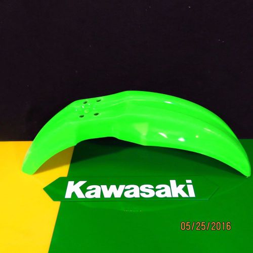2003 kawasaki kx85 kx100 front fender mud splash guard cover 35004-0028-6w