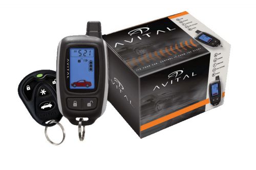 Avital 5303l 2-way car alarm system remote start keyless same as viper 875xv 875