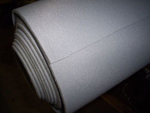 Auto headliner upholstery fabric  foam back  med grey  58"  x  60"  wide crafts