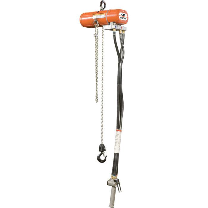 Vestil air-chain hoist- 600 lb. capacity #ach-60