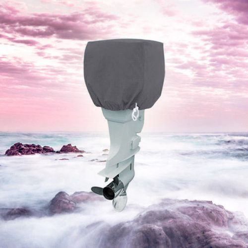 Universal outboard engine cover 25-50 hp boat motor waterproof storage covers