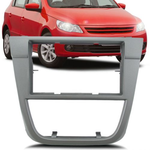 Double din car stereo dash kit installation fascia vw gol g5/voyage g5/pointer