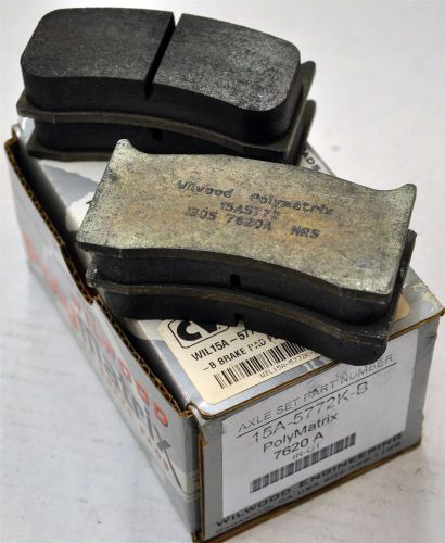 Wilwood 15a-5772k-b polymatix a high-temperature racing brake pads 7620