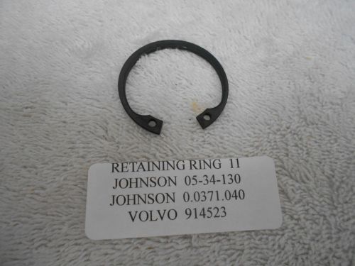 Volvo penta raw water pump retaining ring  914523  johnson  05-34-130  0.0371.04