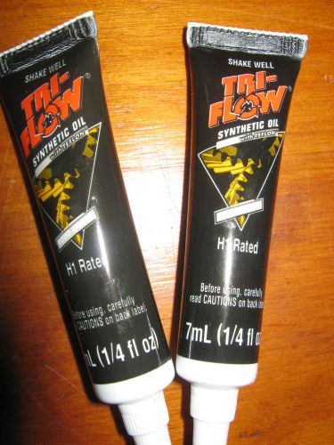New tri-flow synthetic oil with teflon food grade h1 rated 1/4fl oz
