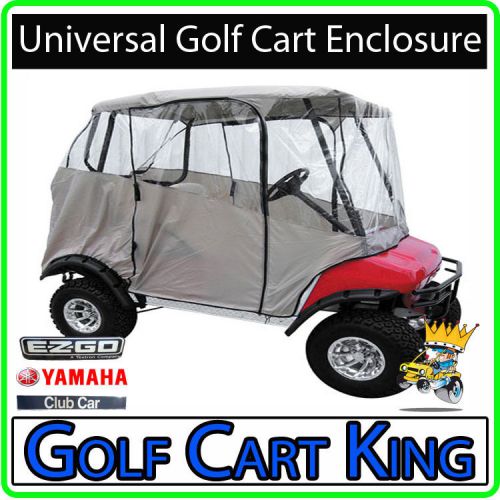 Ezgo - club car - yamaha golf cart enclosure - (2 pass)