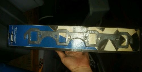 Mr. gasket ultra seal exhaust manifold gasket set w.p. windsor jr. head